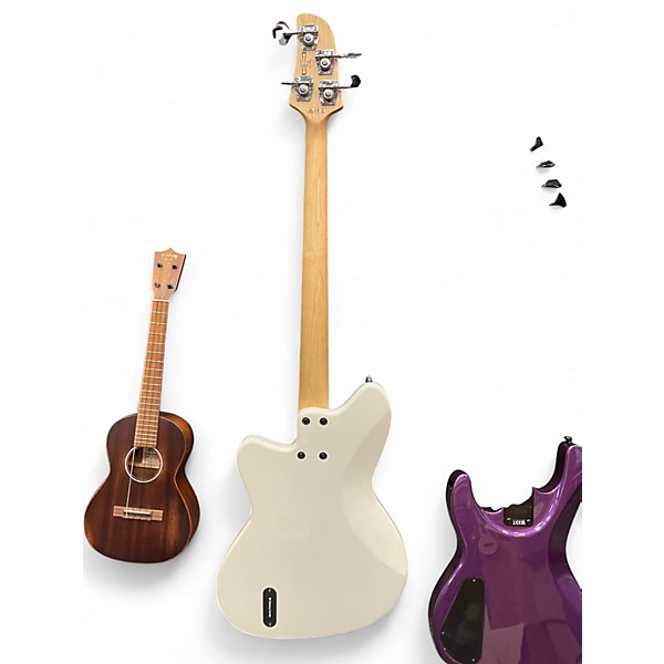 Used Ibanez TMB100-WH Snow White Electric Bass Guitar