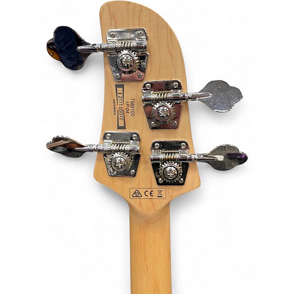 Used Ibanez TMB100-WH Snow White Electric Bass Guitar