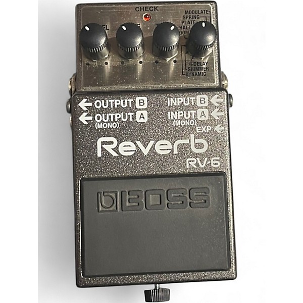 Used BOSS RV6 Digital Reverb Effect Pedal