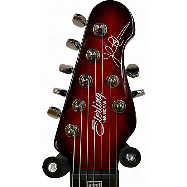 Used Sterling by Music Man John Petrucci MAJ270XFM CRIMSON RED BURST Solid Body Electric Guitar