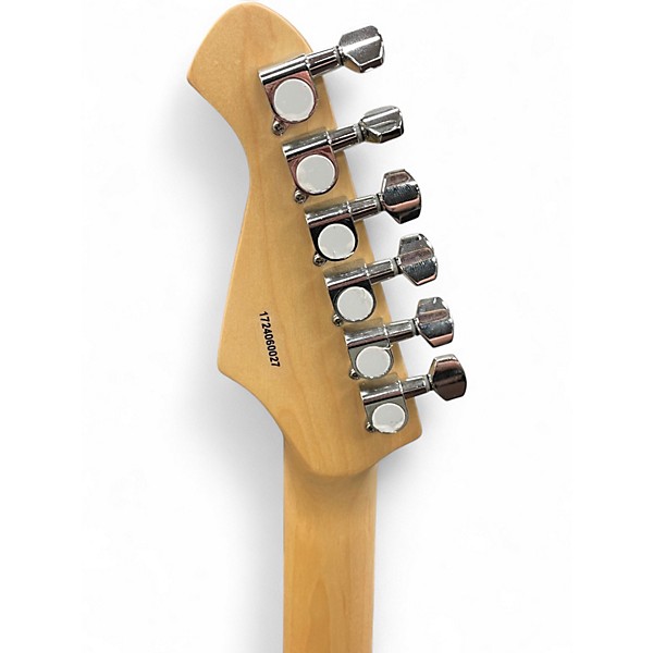 Used Aria PRO II S-STYLE STG BLACK Solid Body Electric Guitar