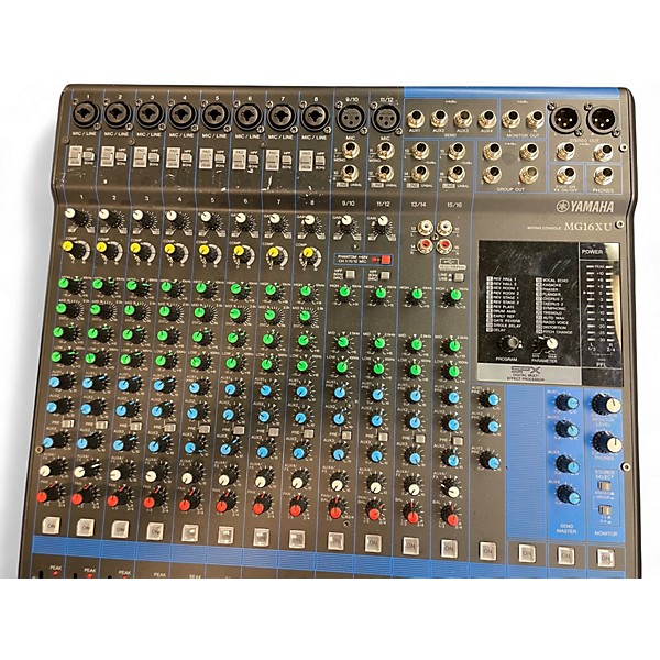 Used Yamaha MG16XU Unpowered Mixer