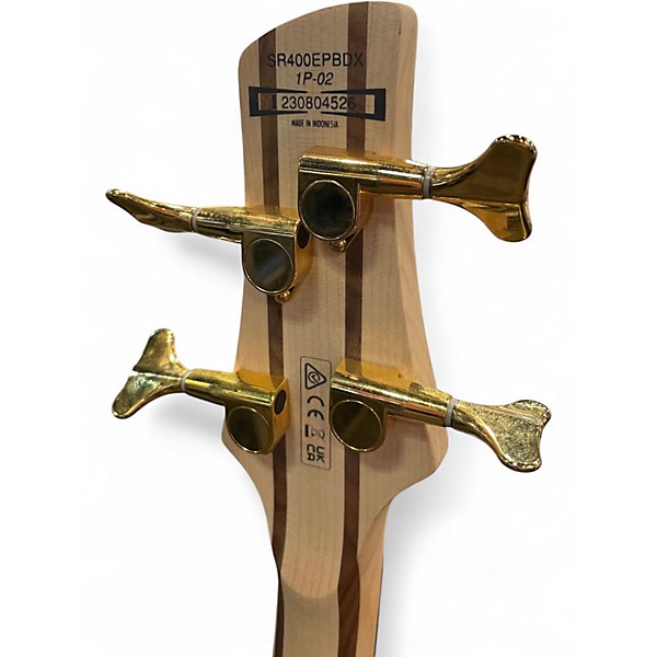 Used 2023 Ibanez SR400EPBDX Tropical Seafloor Burst Electric Bass Guitar