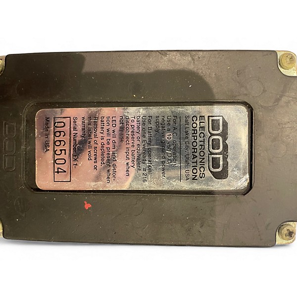 Used DOD FX80B Compressor Sustainer Effect Pedal