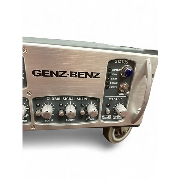 Used Genz Benz GBE 1200 Bass Amp Head