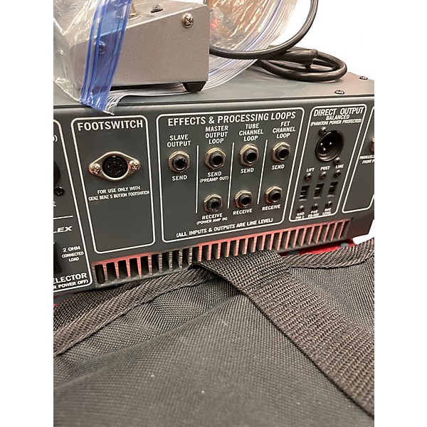 Used Genz Benz GBE 1200 Bass Amp Head