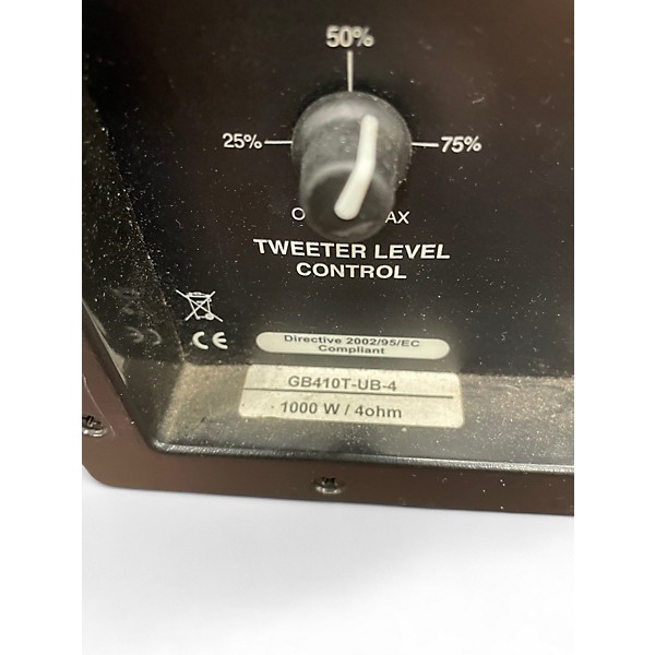 Used Genz Benz GB410T-UB4 4Ohm 4x10 Bass Cabinet