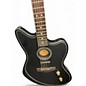 Used Fender Acoustasonic Standard Jazzmaster Black Acoustic Electric Guitar