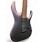 Used Ibanez RGA42EX Black Aurora Burst Solid Body Electric Guitar