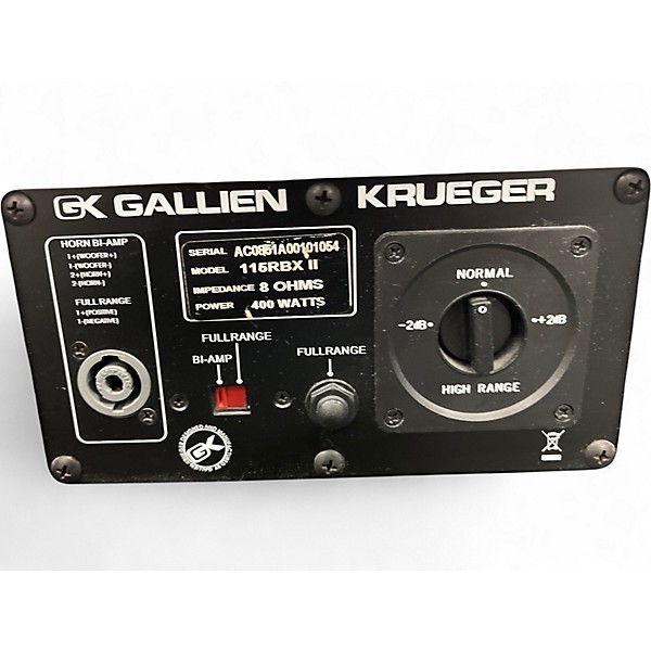 Used Gallien-Krueger 115RBX II Bass Cabinet