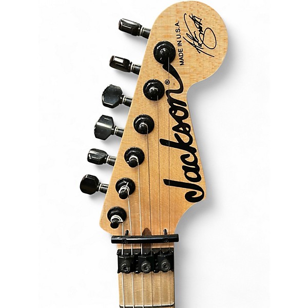 Used Jackson Adrian Smith Alpine White Solid Body Electric Guitar