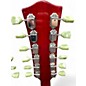 Used Cozart 6/12 DOUBLE NECK Wine Red Solid Body Electric Guitar