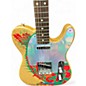 Used Fender Jimmy Page Dragon Art Telecaster Natural Solid Body Electric Guitar