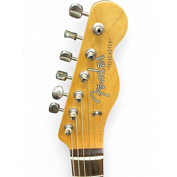 Used Fender Jimmy Page Dragon Art Telecaster Natural Solid Body Electric Guitar