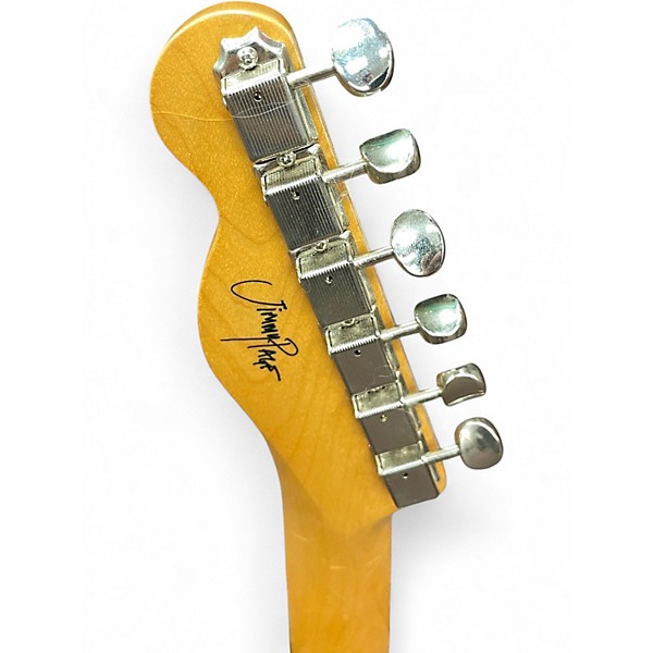 Used Fender Jimmy Page Dragon Art Telecaster Natural Solid Body Electric Guitar