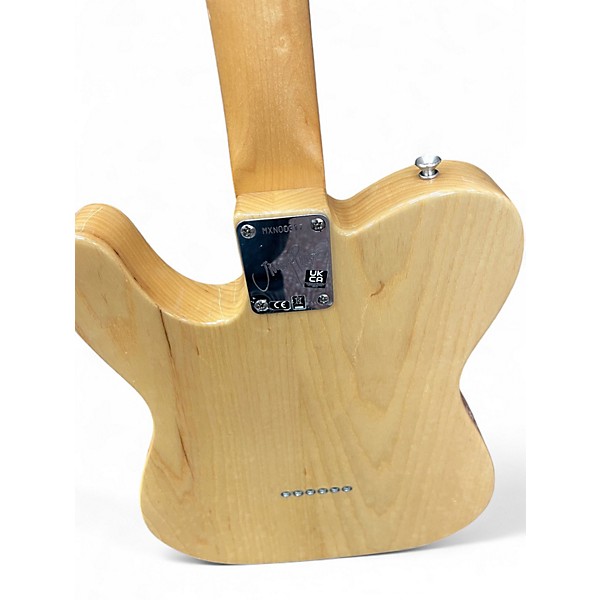 Used Fender Jimmy Page Dragon Art Telecaster Natural Solid Body Electric Guitar
