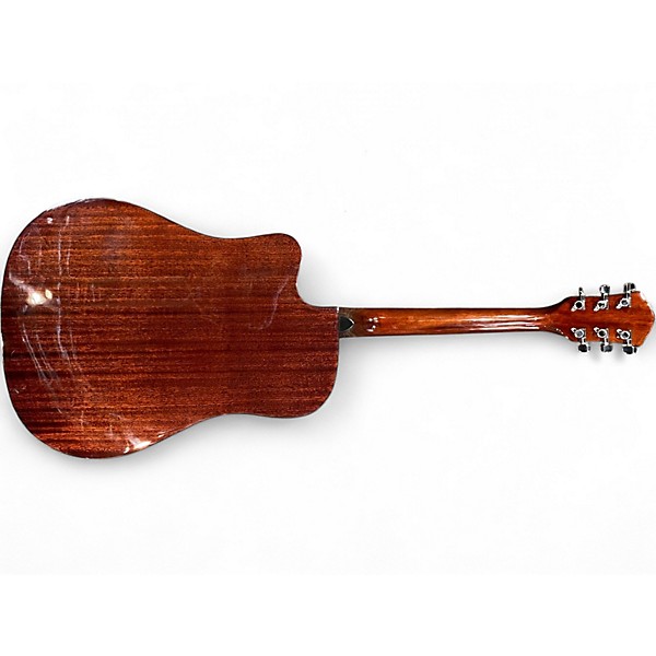 Used Fender Fa125ce Natural Acoustic Electric Guitar