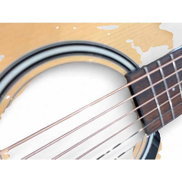 Used Fender Fa125ce Natural Acoustic Electric Guitar