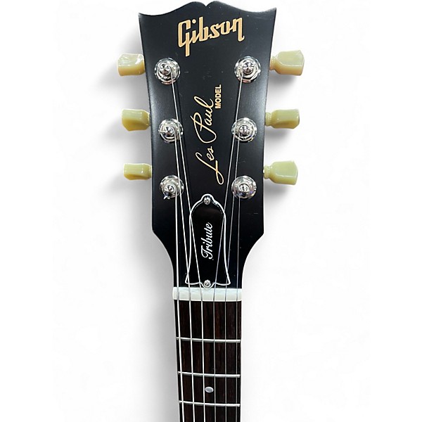 Used 2019 Gibson Les Paul Tribute SATIN ICED TEA Solid Body Electric Guitar