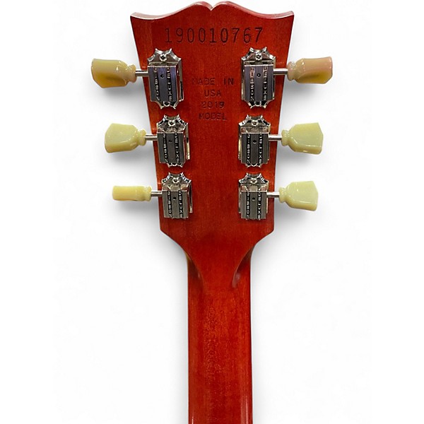 Used 2019 Gibson Les Paul Tribute SATIN ICED TEA Solid Body Electric Guitar