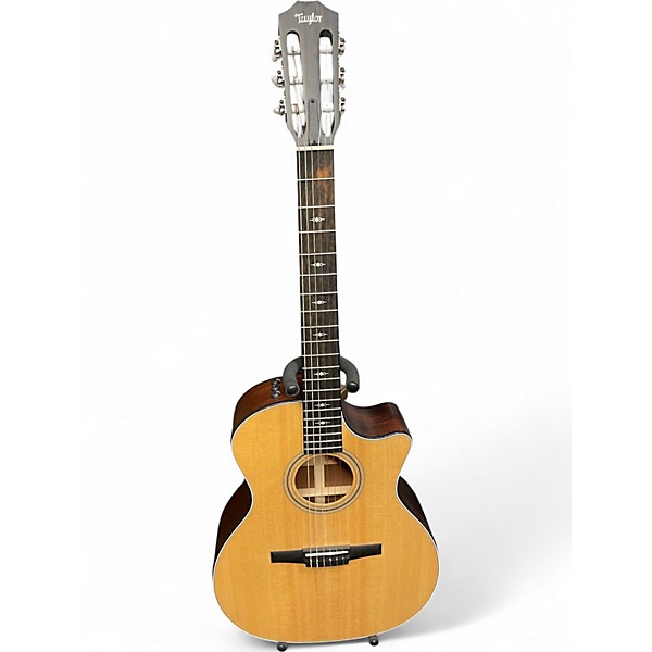 Used Taylor 314CEN Natural Classical Acoustic Electric Guitar