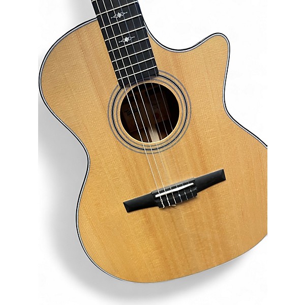 Used Taylor 314CEN Natural Classical Acoustic Electric Guitar