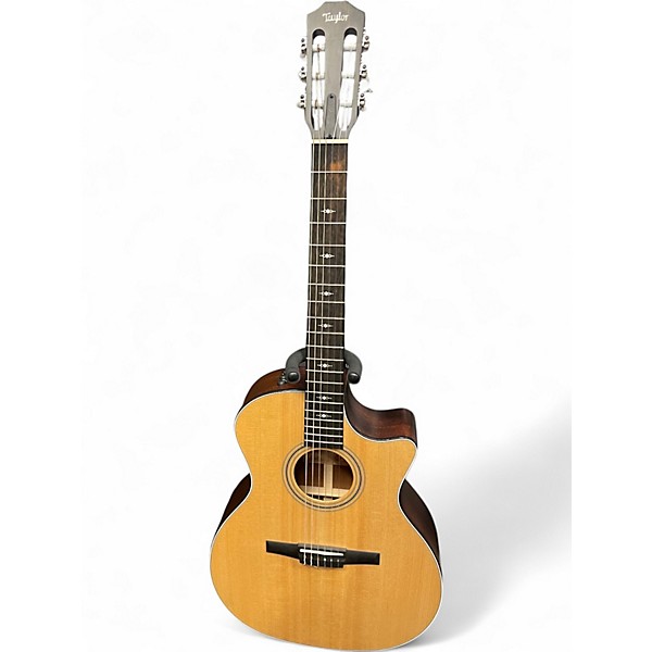 Used Taylor 314CEN Natural Classical Acoustic Electric Guitar