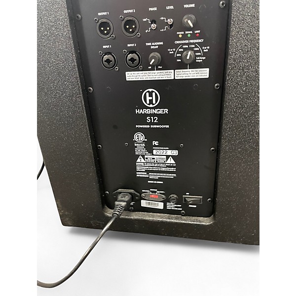 Used Harbinger VS12 Unpowered Subwoofer