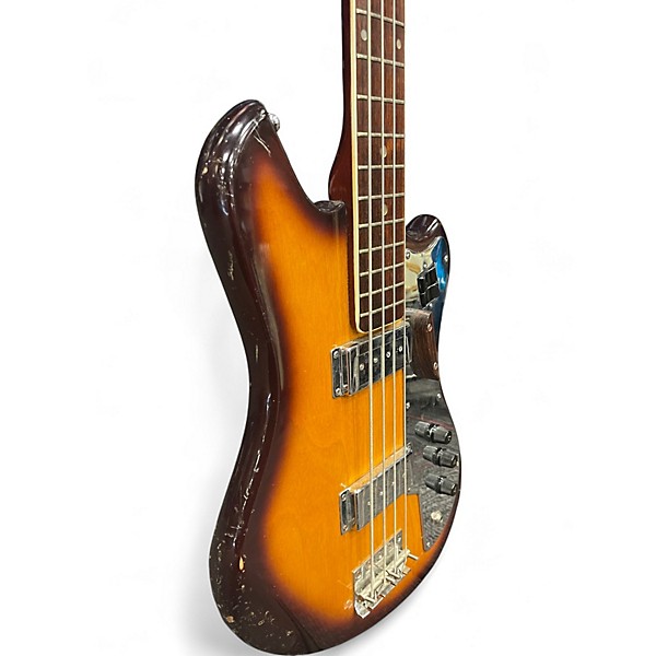 Used Palmer J style 2 Tone Sunburst Electric Bass Guitar