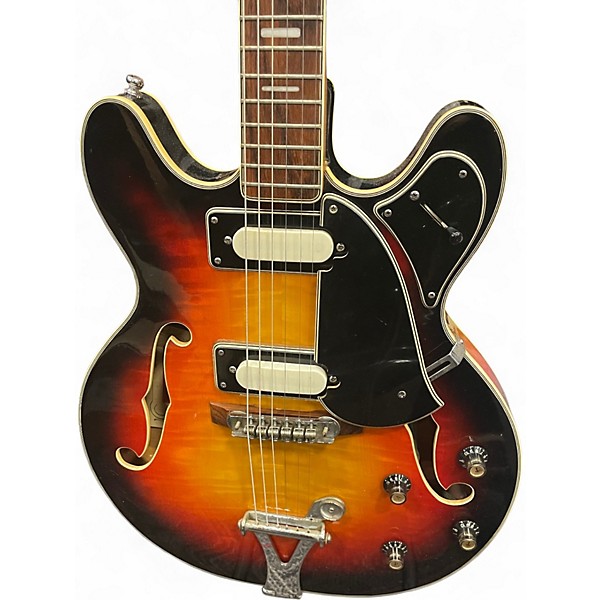 Used Univox univox custom 2 Color Sunburst Hollow Body Electric Guitar