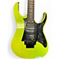 Used 2012 Ibanez RG2XXV RG 25th Anniversary Yellow Solid Body Electric Guitar