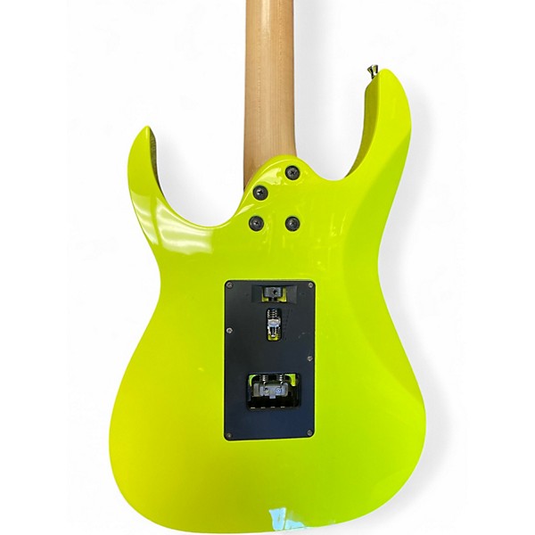 Used 2012 Ibanez RG2XXV RG 25th Anniversary Yellow Solid Body Electric Guitar