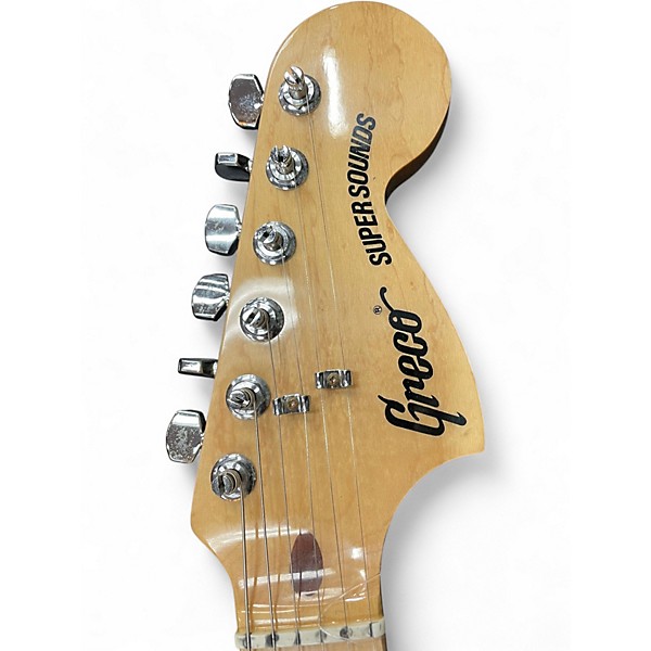 Used Greco SUPER SOUNDS Buttercream Solid Body Electric Guitar