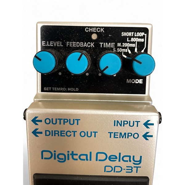 Used BOSS DD-3T Effect Pedal
