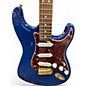 Used Fender Deluxe Players Stratocaster Sapphire Blue Trans Solid Body Electric Guitar