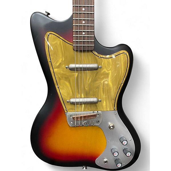 Used Danelectro Dead-On '67 3 Color Sunburst Solid Body Electric Guitar