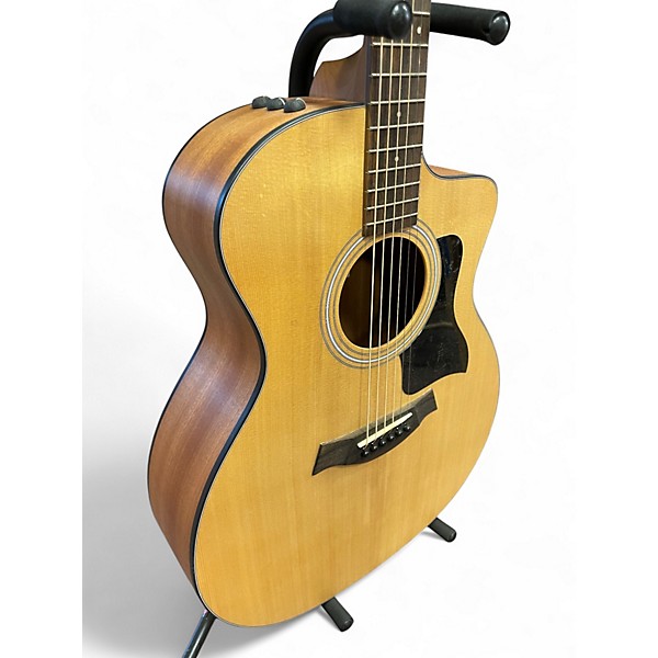 Used Taylor 114CE Natural Acoustic Electric Guitar