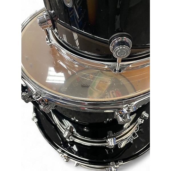Used DW 3 Piece Performance Series BLACK MIRRA Drum Kit