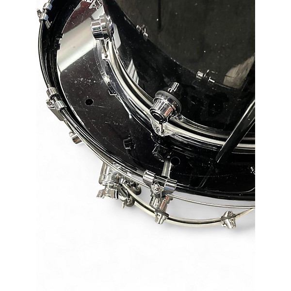 Used DW 3 Piece Performance Series BLACK MIRRA Drum Kit