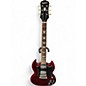 Used Epiphone SG Cherry Solid Body Electric Guitar thumbnail