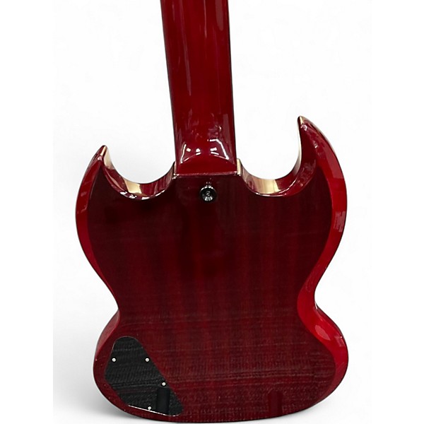 Used Epiphone SG Cherry Solid Body Electric Guitar