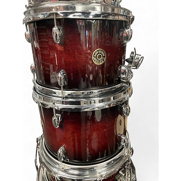 Used Gretsch Drums 8 Piece Catalina Burgundy Drum Kit