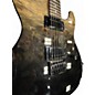 Used Schecter Guitar Research PT BLACK FADE BURST BURL Solid Body Electric Guitar