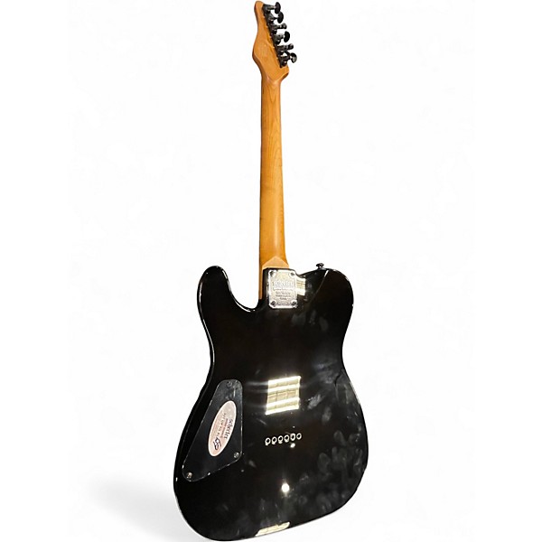 Used Schecter Guitar Research PT BLACK FADE BURST BURL Solid Body Electric Guitar