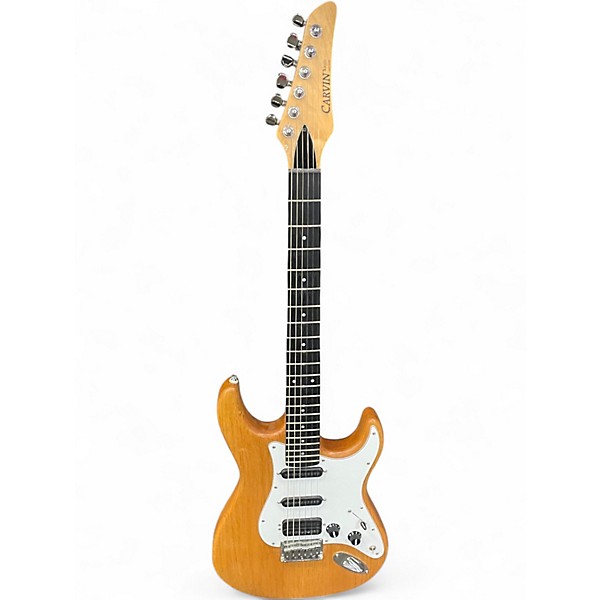 Used Carvin kit Strat Natural Solid Body Electric Guitar