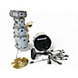 Used Ludwig 5 Piece Accent WHITE SPARKLE Drum Kit thumbnail