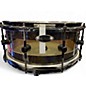 Used Spaun 6.5X14 Hybrid Snare Black Sparkle and Acrylic Drum