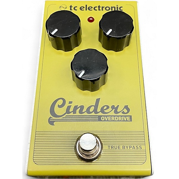 Used TC Electronic Cinders Overdrive Effect Pedal