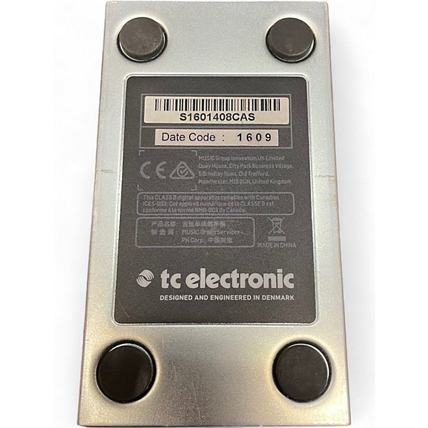 Used TC Electronic Cinders Overdrive Effect Pedal