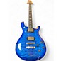 Used PRS SE Doublecut Quilted Top McCarty 594 Blue Solid Body Electric Guitar thumbnail